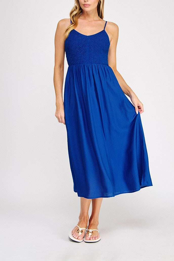 Vivienne Smocked Bodice Maxi Dress