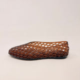 Alana Woven Lattice Flat