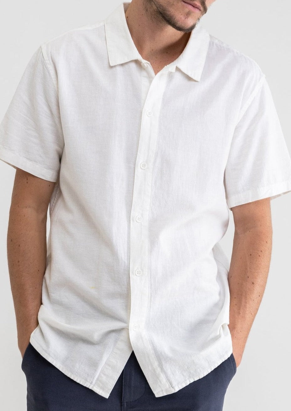 Classic Linen Short-Sleeve Shirt - MTT Collective
