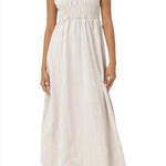 Everyday Classic Shirred Midi Dress - MTT Collective