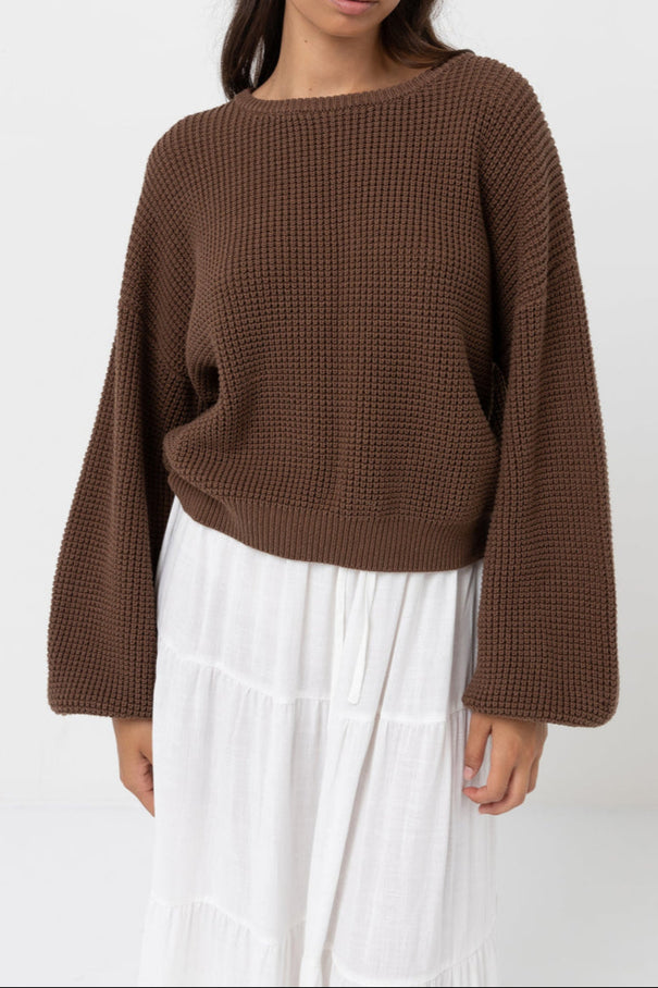 Rhythm - Womens - Tops - Sweaters - Classic Knit Jumper - MTT Collective