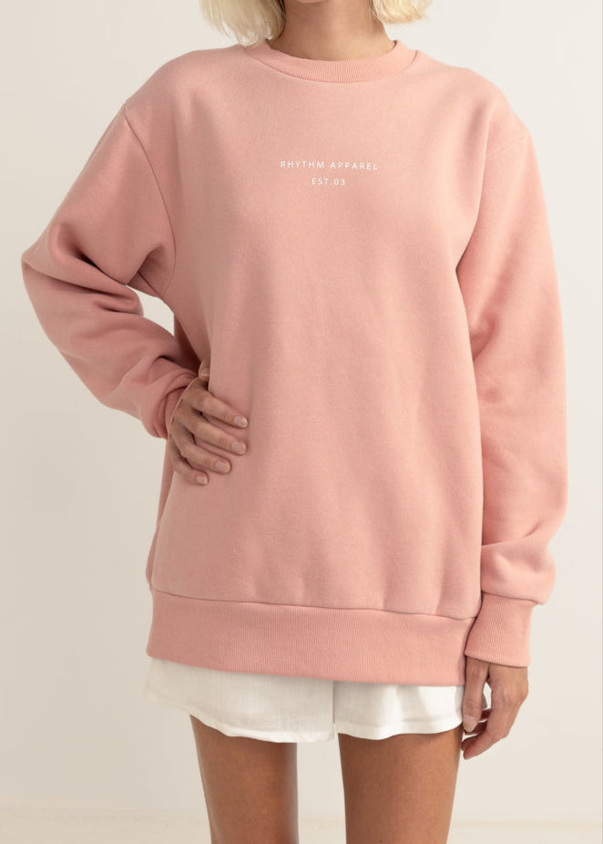 Rhythm - Womens - Tops - Sweatshirts - Classic Brand Fleece - MTT Collective