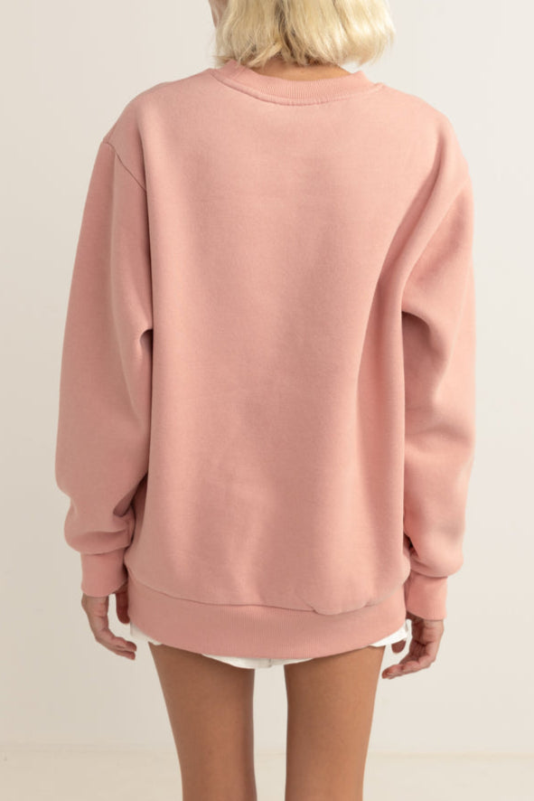 Rhythm - Womens - Tops - Sweatshirts - Classic Brand Fleece - MTT Collective