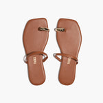 TKEES Colette sandal in Au Naturale, pair from above