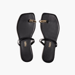 TKEES Colette sandal in Sable, pair from above