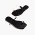 TKEES Colette sandal in Sable, angled pair