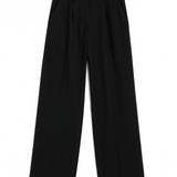 Black pants on a white background