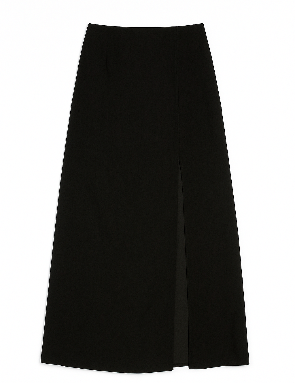 Black skirt on a white background