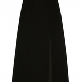 Black skirt on a white background