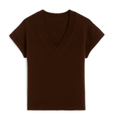 Maeve V-Neck Knit Sweater Vest