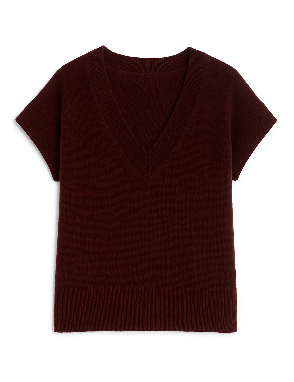 Maeve V-Neck Knit Sweater Vest