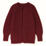 Elsie Rib Knit Button Cardigan