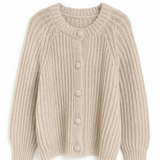 Elsie Rib Knit Button Cardigan