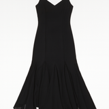 Vivienne Chiffon Godet Midi Dress