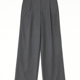 Elena High-Waist Wide-Leg Trousers