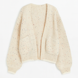 Adriana Sequin Knit Cardigan
