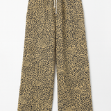 Arden Wide-Leg Leopard Print Trousers