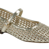 The Woven Goldie Flat