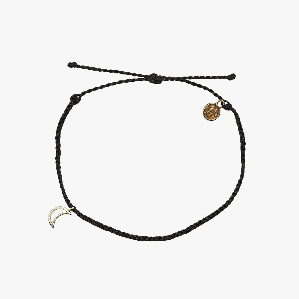 Pura Vida Crescent Moon Anklet - MTT Collective