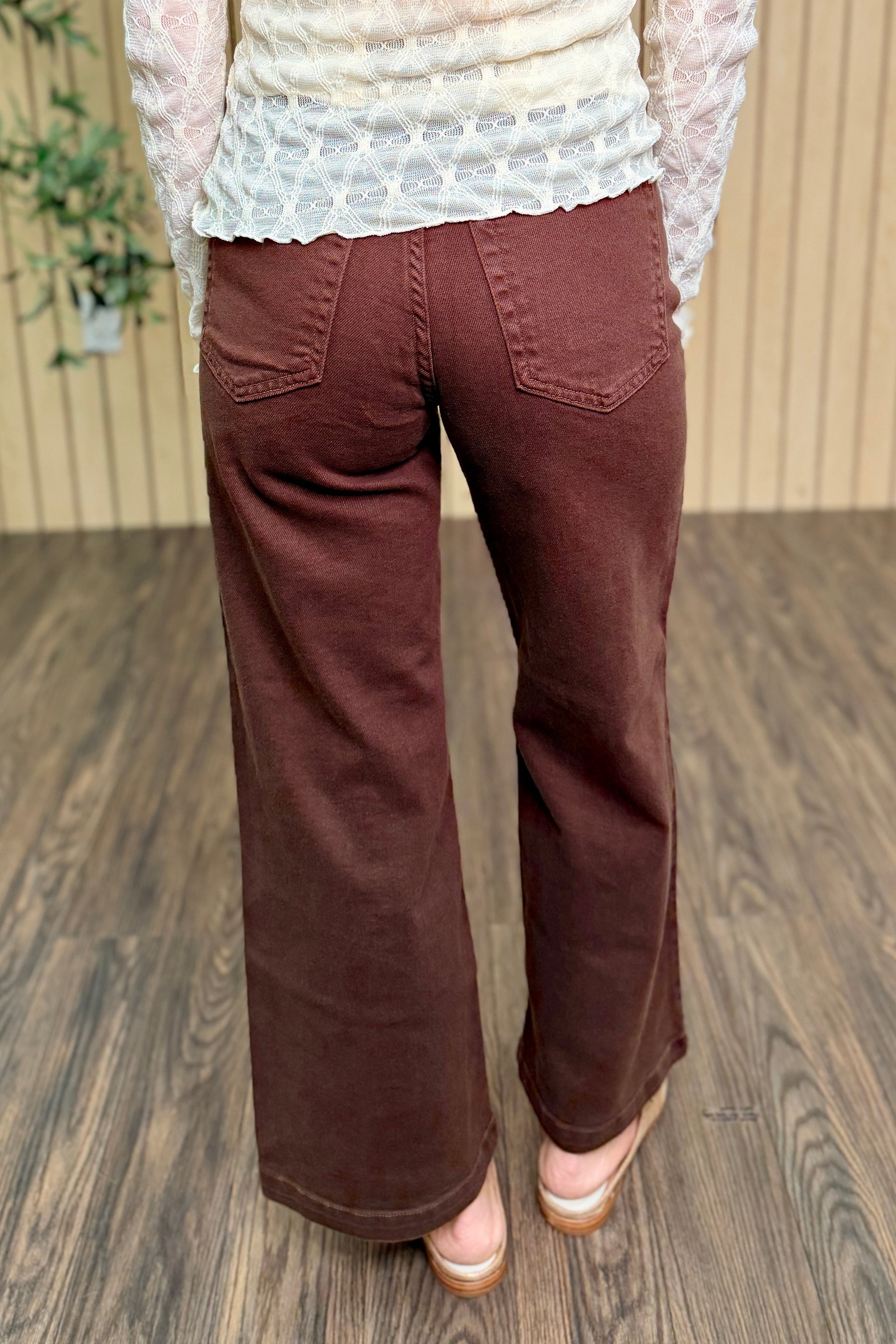 The Patch Pocket Wide Leg