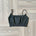 Sloane Micro Square Bralette in Earth Olive, flat lay