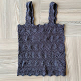 Julie Lace Textured Square Top