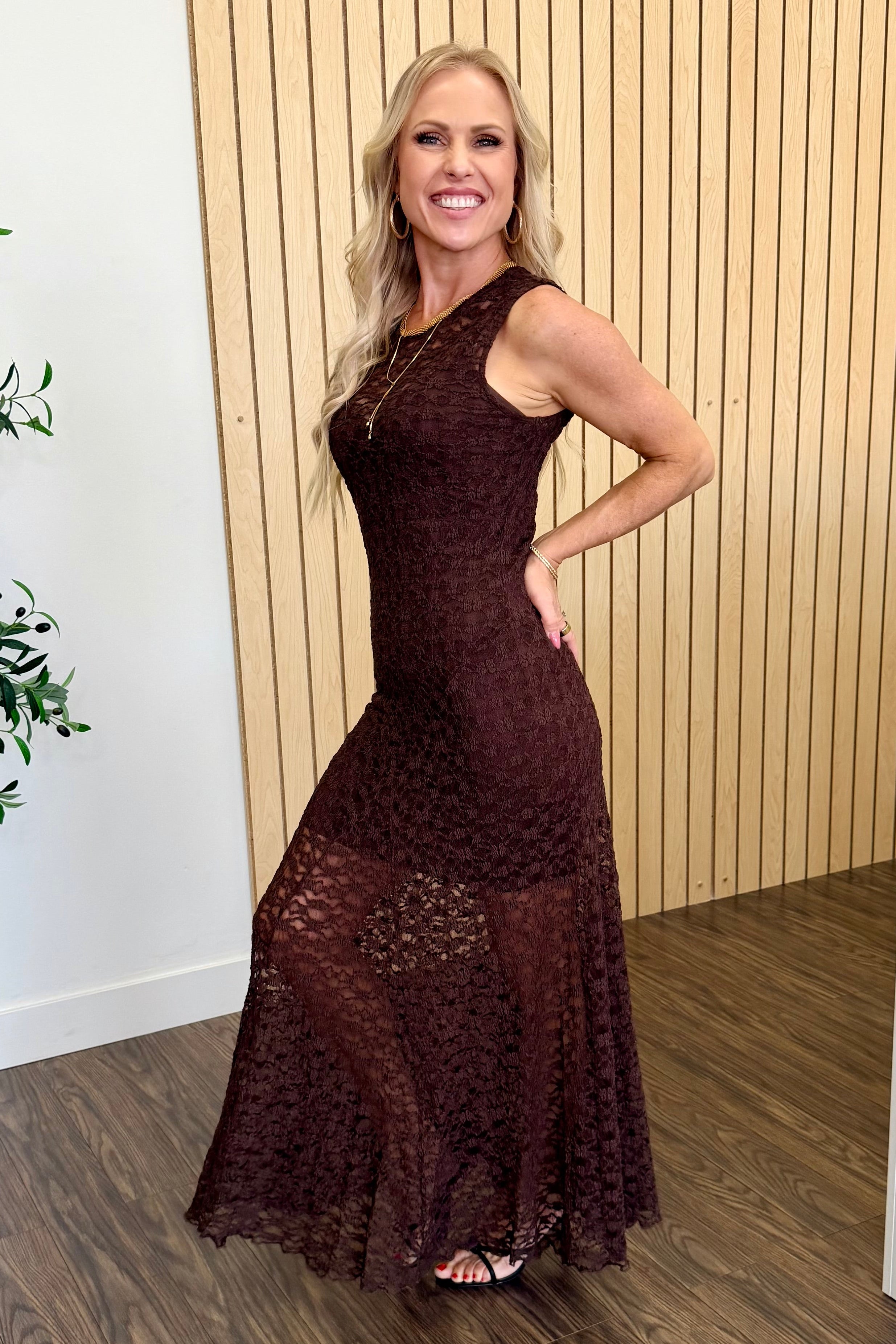 Laurel Lace Maxi Dress