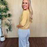 Clover Short Sleeve Sweater