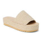 Matisse Del Mar Platform Sandal Natural — front view