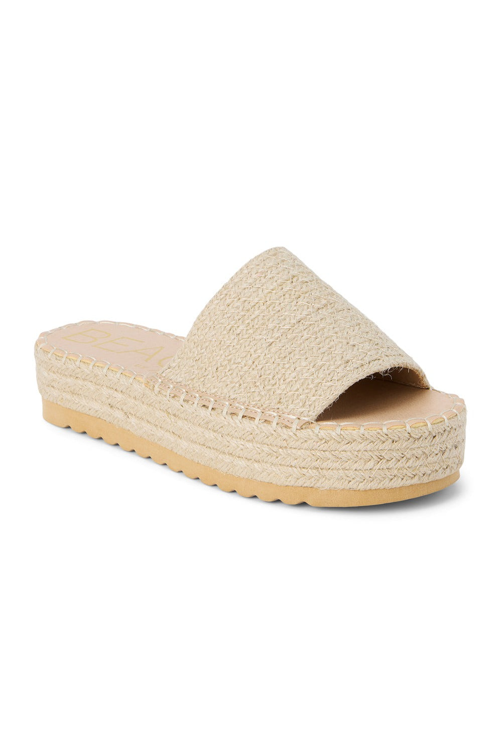 Matisse Del Mar Platform Sandal Natural — front view