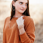 Scarlett Grace Beaded Bracelet Set | Gold - MTT Collective