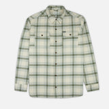 Jetty Breaker Flannel in Bone - front