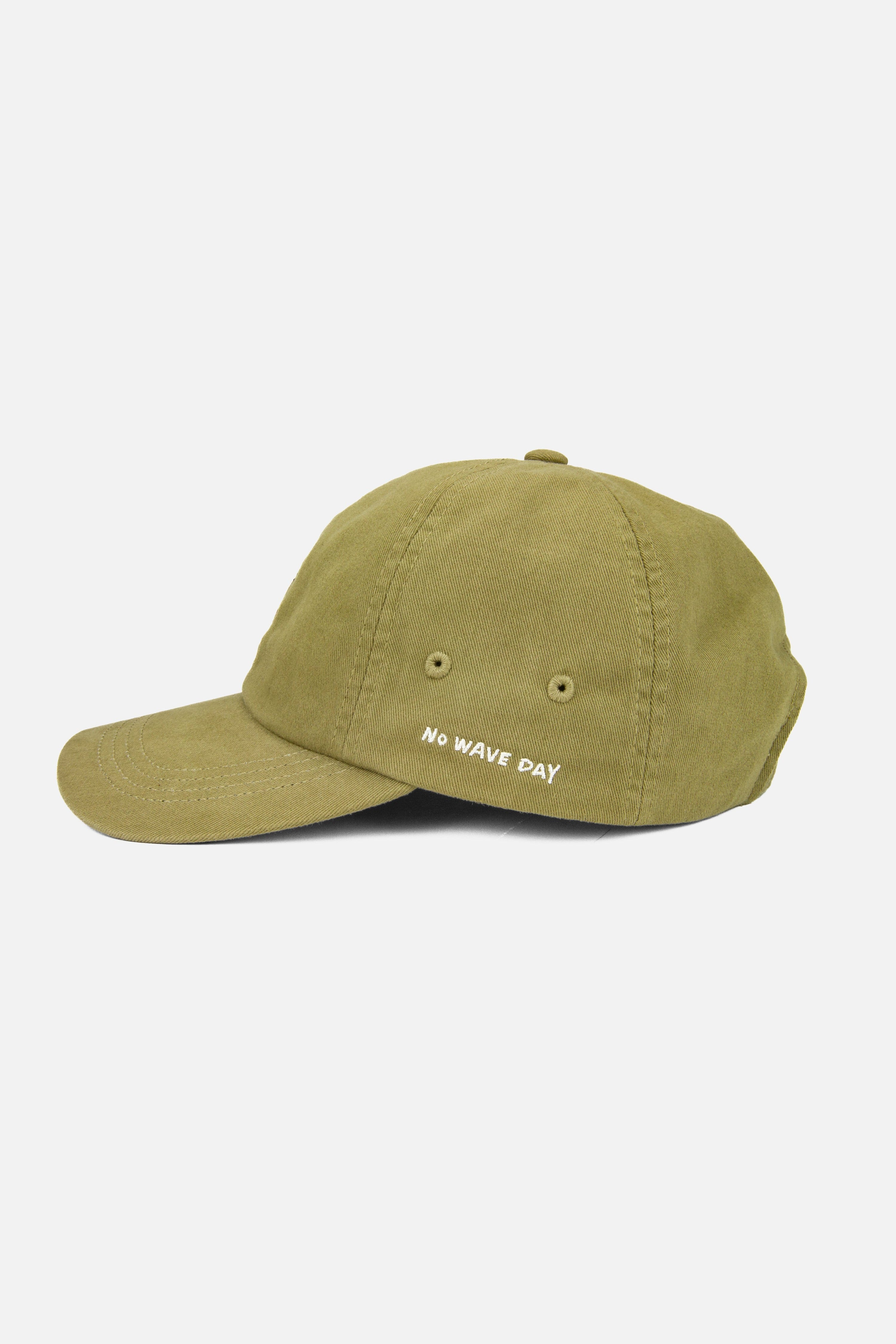 Jetty No Wave Day Hat in Brown - side profile