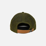 Jetty Osprey Hat in Olive - leather strap back