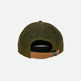 Jetty Osprey Hat in Olive - leather strap back