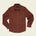 Banning Corduroy Snapshirt in Mink Brown, front
