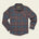 Harkers Flannel Kempton Plaid in Dark Slate, front