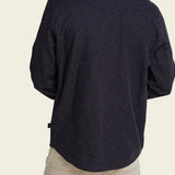 La Grange Lightweight Flannel Antique Black on model back