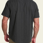 Howler Bros H Bar B Snapshirt Eyelet Stripe on model, back