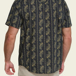 Howler Bros H Bar B Snapshirt Grampa's Curtains on model, back