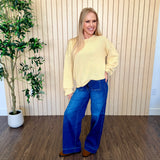 Sequoia Textured Raw Edge Sweater