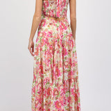 Vianna Halter Tie Maxi Dress