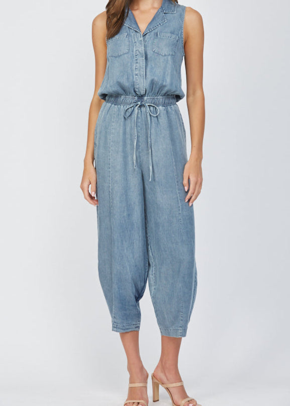 Fate By LFD - Womens - Jumpsuits - Jesella Washed Tencel Jumpsuit - MTT Collective