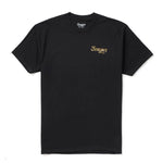 Seager Russ Fill Tee in Black, front view