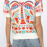 Mariah Short Sleeve Sweater Top