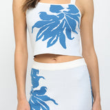 Myrtle Floral Sweater Tank