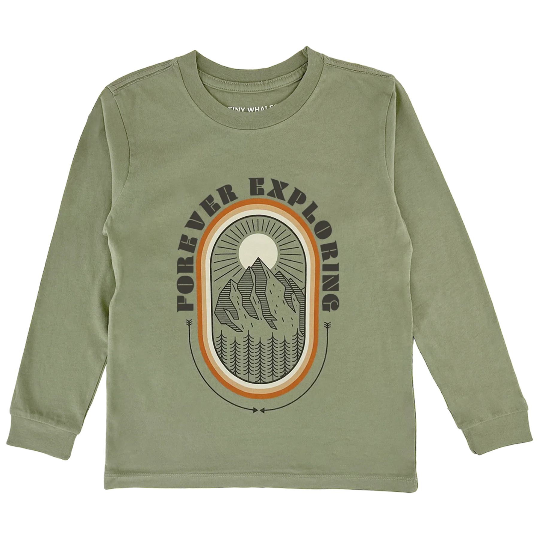 FOREVER EXPLORING KIDS LONGSLEEVE TEE - MTT Collective