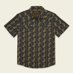Howler Bros H Bar B Snapshirt in Grampa's Curtains Antique Black, front