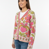 Vintage Garden Floral Cardigan