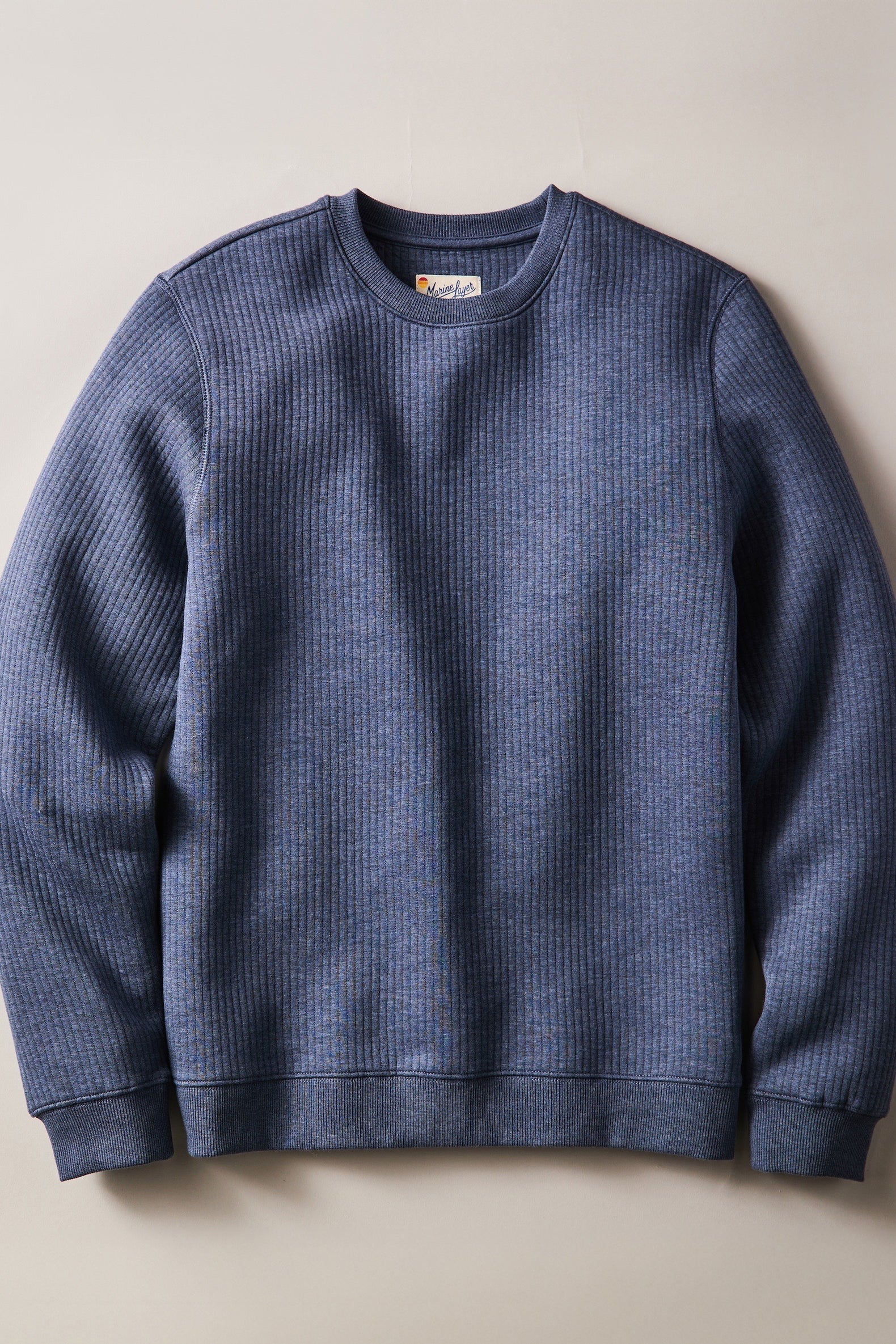 Corbet Quilted Crewneck